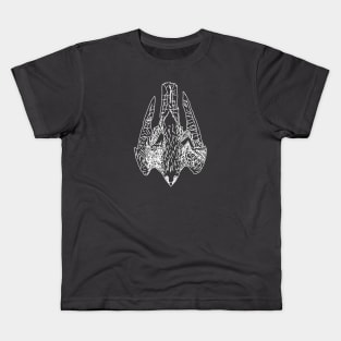 Peregrine Falcon - light on dark Kids T-Shirt
